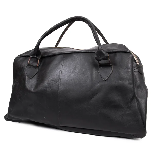 ポールハーデンPaul Harnden Big Sports レザーバッグ 黒 (K-165213)