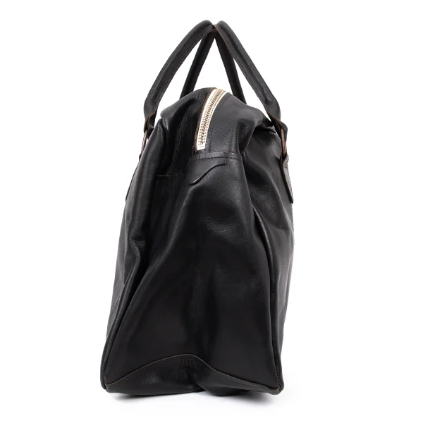 ポールハーデンPaul Harnden Big Sports レザーバッグ 黒 (K-165213)