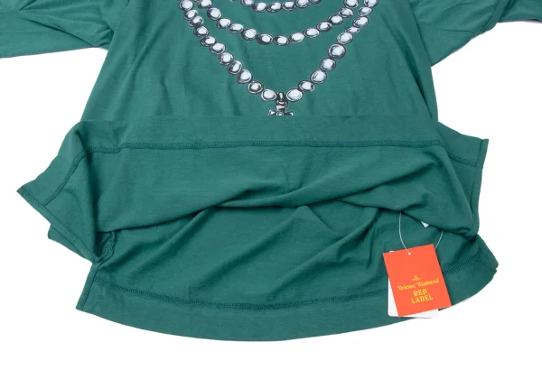 Vivienne Westwood Red Label Orb Chain Necklace Print Top K-165216_010