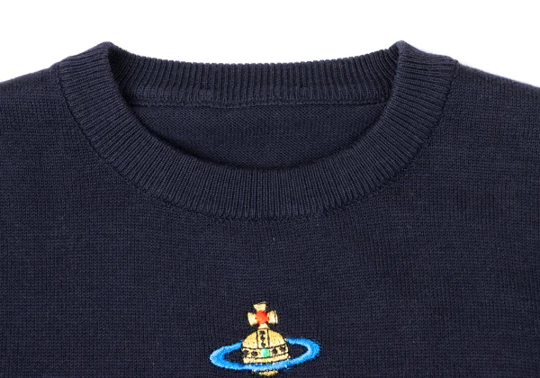 Unbranded Orb Embroidery Short Sleeve Knit K-165219_004