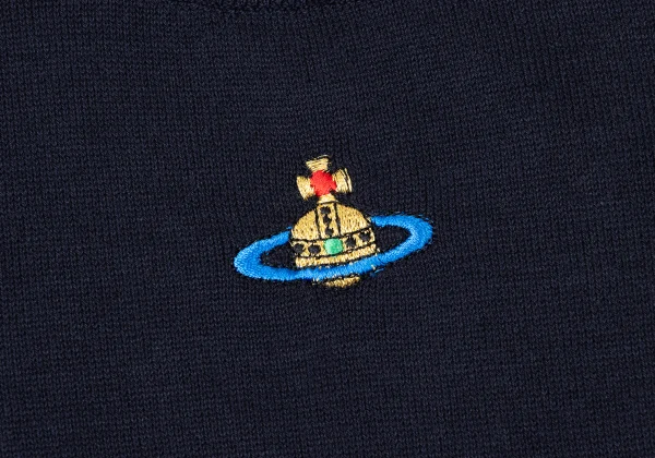 Unbranded Orb Embroidery Short Sleeve Knit K-165219_005