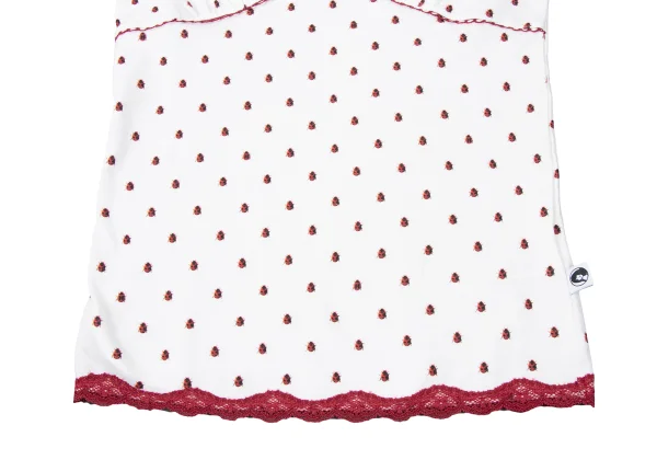 HYSTERIC GLAMOUR Ladybug Print Lace Trim Camisole K-165221_006