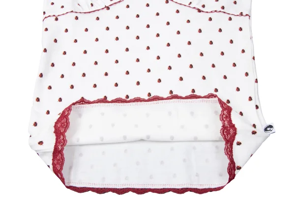 HYSTERIC GLAMOUR Ladybug Print Lace Trim Camisole K-165221_008