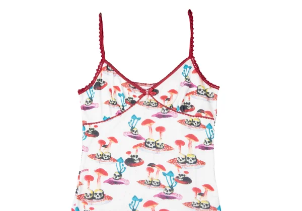 HYSTERIC GLAMOUR Skull and Mushroom Print Camisole K-165222_003