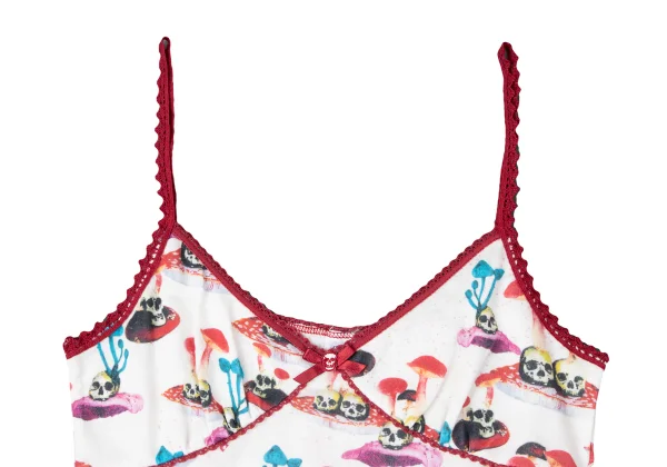 HYSTERIC GLAMOUR Skull and Mushroom Print Camisole K-165222_004