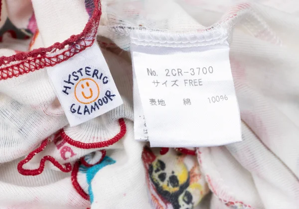 HYSTERIC GLAMOUR Skull and Mushroom Print Camisole K-165222_013