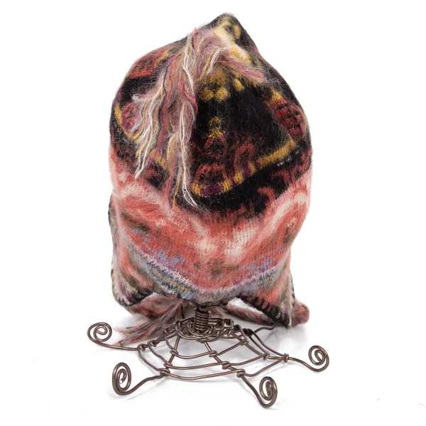 Vivienne Westwood  Wool Blended Fringe Ear Flap Beanie K-165224_004