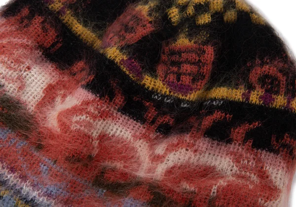 Vivienne Westwood  Wool Blended Fringe Ear Flap Beanie K-165224_006