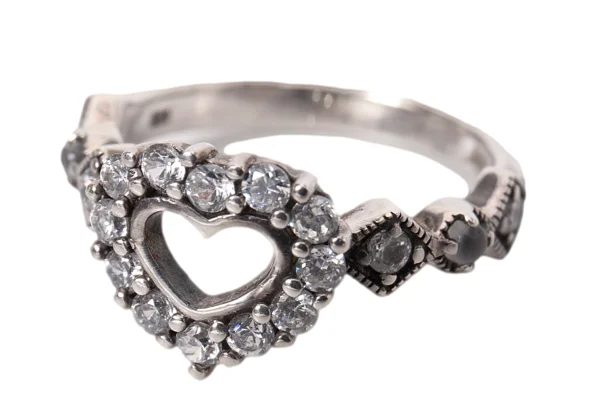 ANNA SUI 925 Silver Rhinestone Ring K-165232_004