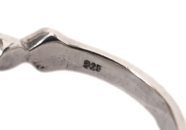 ANNA SUI 925 Silver Rhinestone Ring K-165232_006