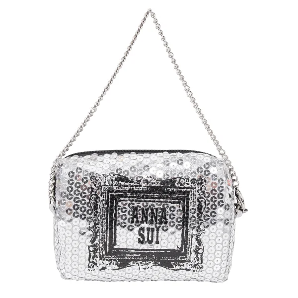 ANNA SUI Sequins Logo Mini Pouch K-165240_004