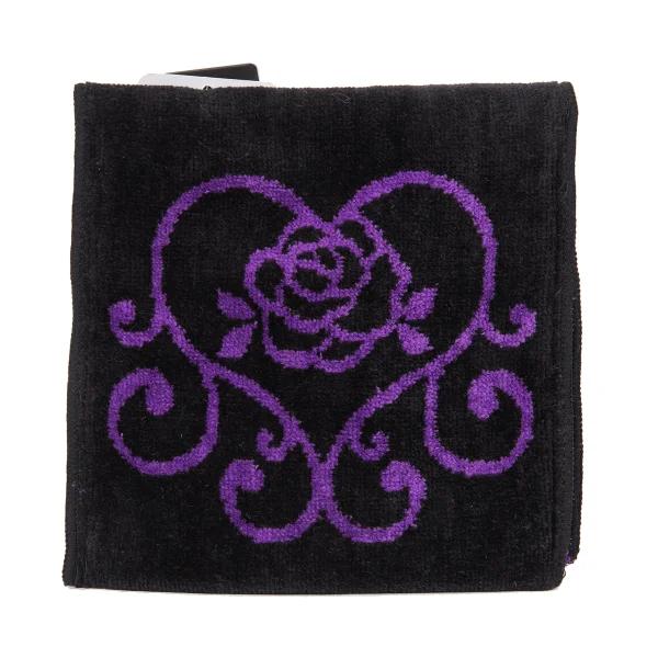 ANNA SUI Sequin Rose Embroidered Pile Pouch K-165241_003