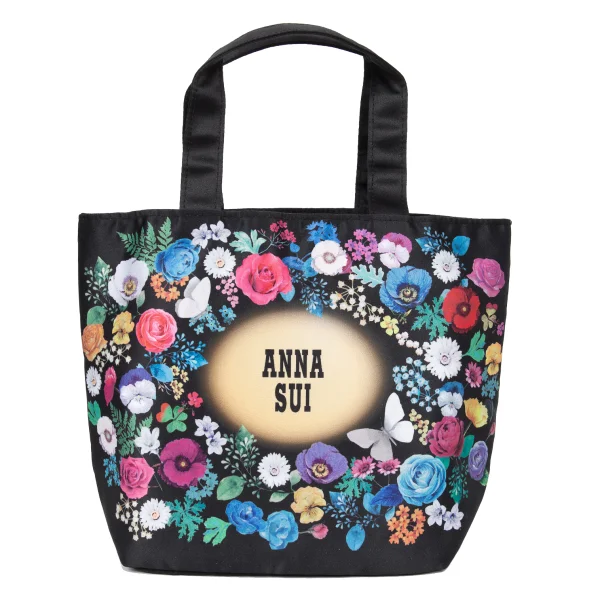 ANNA SUI Flower Printed Mini Tote Bag K-165243_002