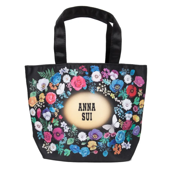 ANNA SUI Flower Printed Mini Tote Bag K-165243_004