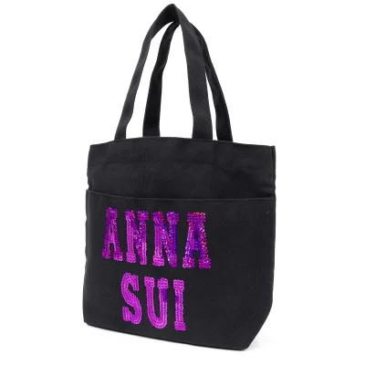 ANNA SUI Sequin Logo Mini Tote Bag