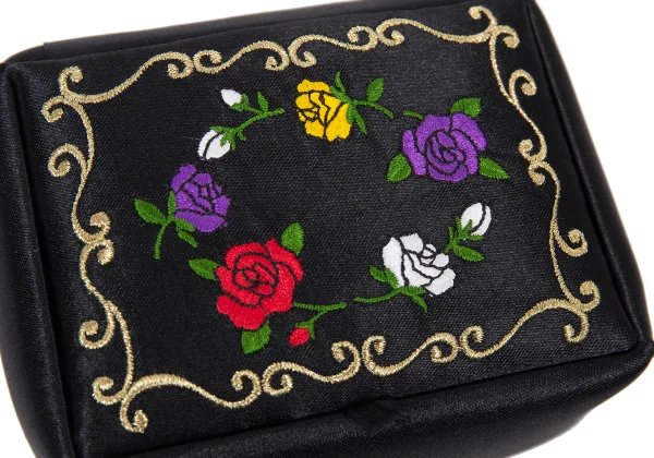 ANNA SUI Rose Embroidered Accessory Box K-165245_004