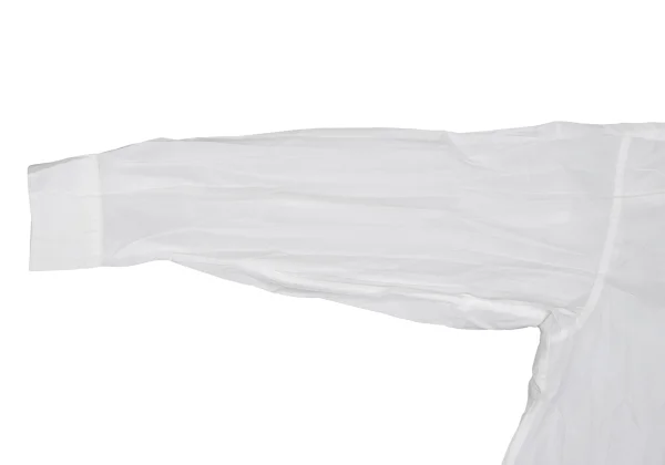 ISSEY MIYAKE MEN Poly Wrinkled Mao Collar Shirt K-165252_006