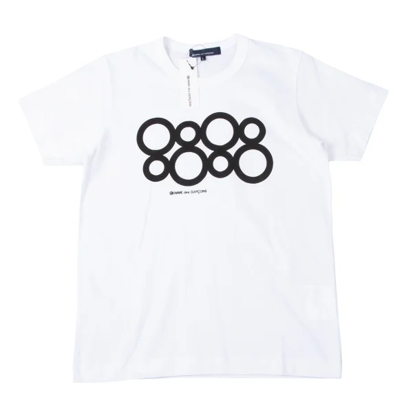 COMME des GARCONS Circle Print T-shirt White L K-165253_001