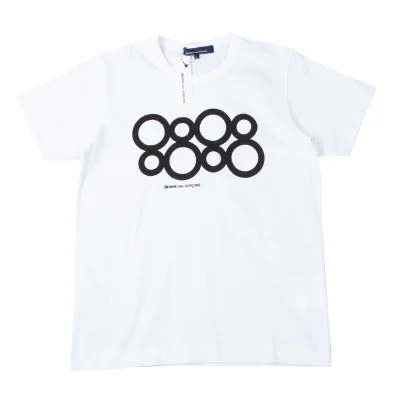 COMME des GARCONS Circle Print T-shirt