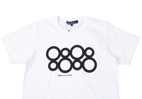 COMME des GARCONS Circle Print T-shirt K-165253_002