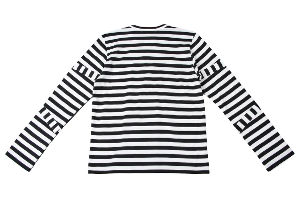 COMME des GARCONS Message Print Striped Top K-165254_011