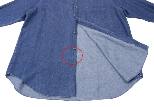 COMME des GARCONS HOMME Cotton Dungaree Shirt K-165256_011