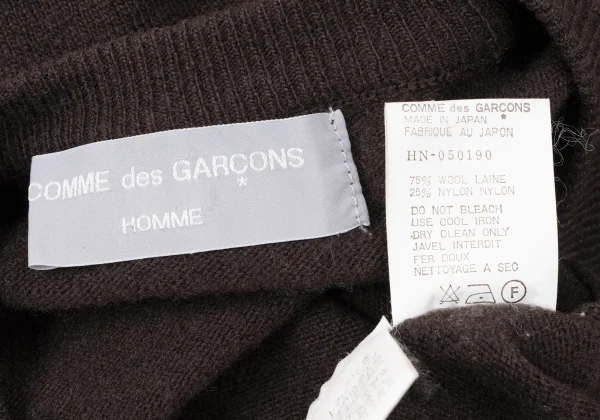 COMME des GARCONS HOMME Wool Blend Knit Sweater K-165257_009