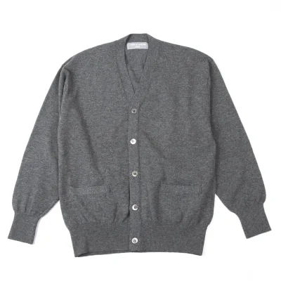 COMME des GARCONS HOMME Wool Nylon Knit Cardigan