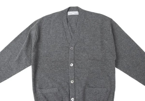 COMME des GARCONS HOMME Wool Nylon Knit Cardigan K-165260_002
