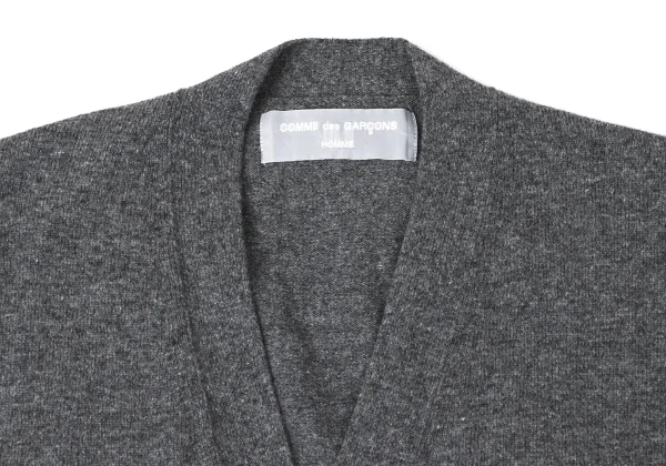 COMME des GARCONS HOMME Wool Nylon Knit Cardigan K-165260_003