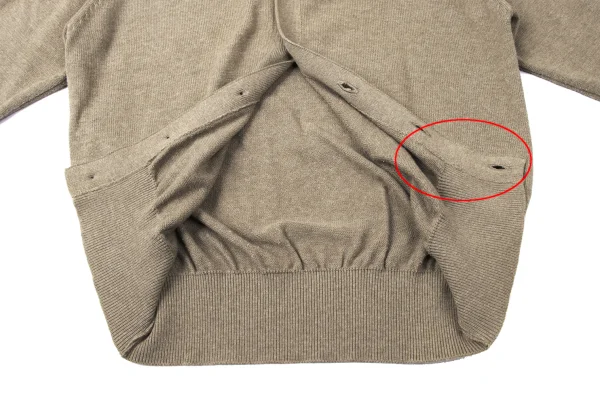 COMME des GARCONS HOMME Cotton Knit Cardigan K-165262_011