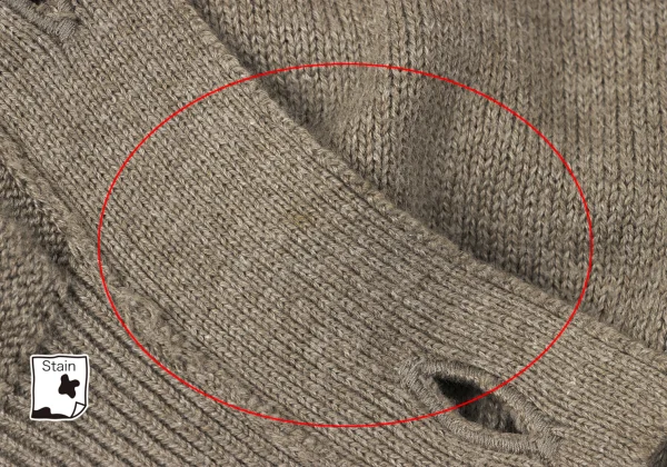 COMME des GARCONS HOMME Cotton Knit Cardigan K-165262_012