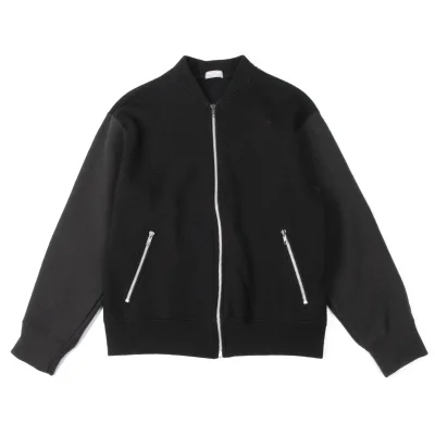COMME des GARCONS HOMME Wool Cotton Zip-up Blouson