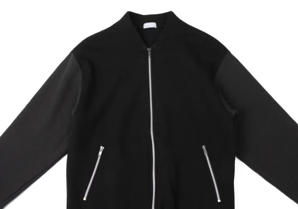 COMME des GARCONS HOMME Wool Cotton Zip-up Blouson K-165264_002