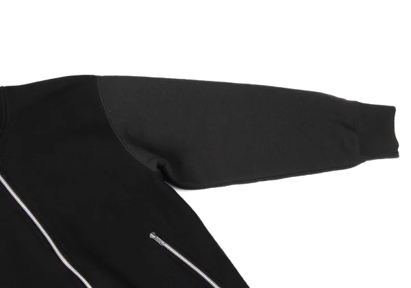 COMME des GARCONS HOMME Wool Cotton Zip-up Blouson K-165264_006