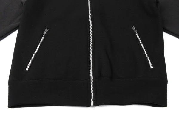 COMME des GARCONS HOMME Wool Cotton Zip-up Blouson K-165264_008