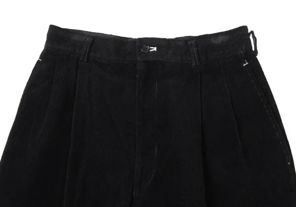 COMME des GARCONS HOMME Cotton Corduroy Tuck Pants K-165266_004