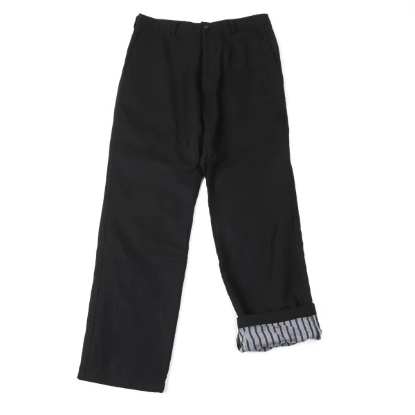 コムデギャルソンオムCOMME des GARCONS HOMME ウール裏ストライプ