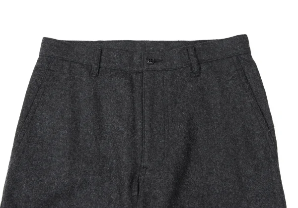 COMME des GARCONS HOMME PLUS Wool Nylon Light Melton Pants K-165270_002