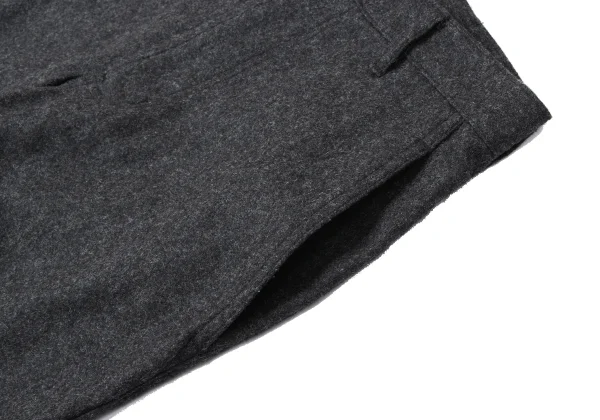 COMME des GARCONS HOMME PLUS Wool Nylon Light Melton Pants K-165270_004