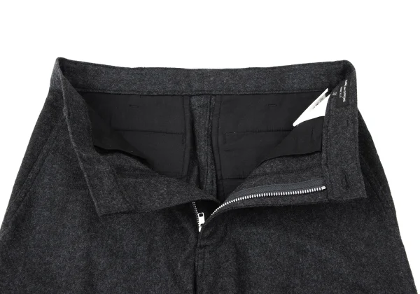 COMME des GARCONS HOMME PLUS Wool Nylon Light Melton Pants K-165270_005