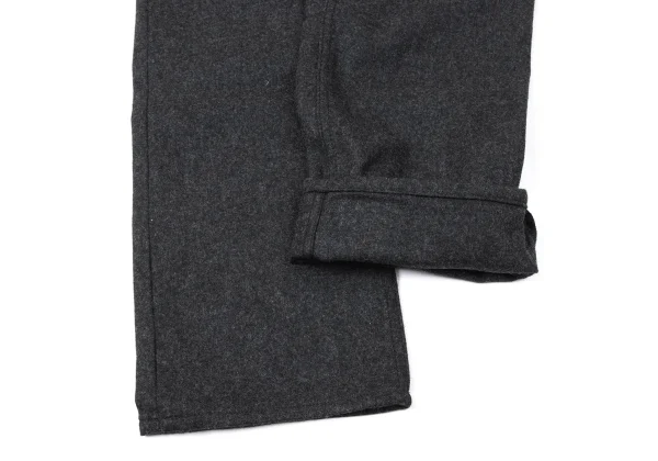 COMME des GARCONS HOMME PLUS Wool Nylon Light Melton Pants K-165270_007