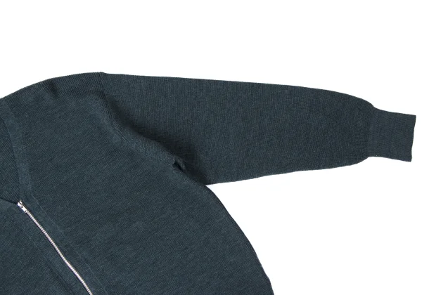 COMME des GARCONS HOMME PLUS Wool Zip Knit Cardigan K-165271_005