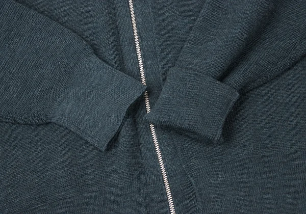 COMME des GARCONS HOMME PLUS Wool Zip Knit Cardigan K-165271_006