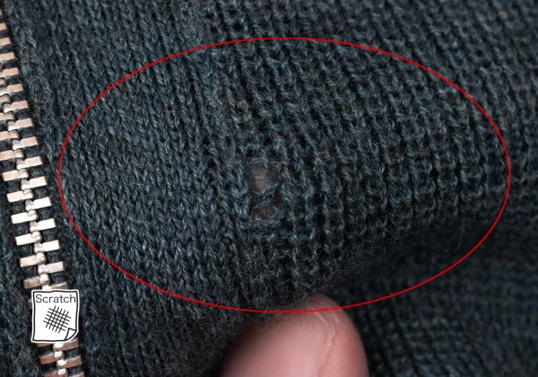 COMME des GARCONS HOMME PLUS Wool Zip Knit Cardigan K-165271_008