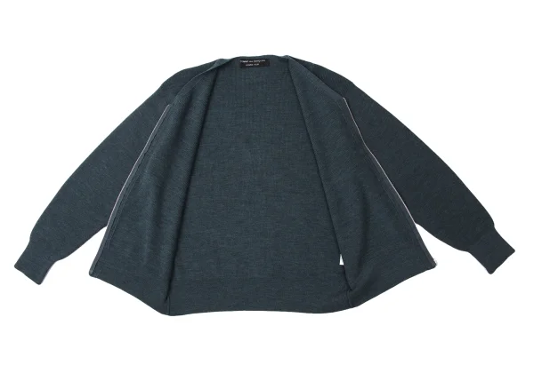 COMME des GARCONS HOMME PLUS Wool Zip Knit Cardigan K-165271_009