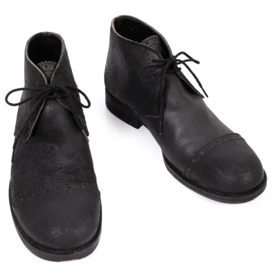 tricot COMME des GARCONS Leather Chukka Boots