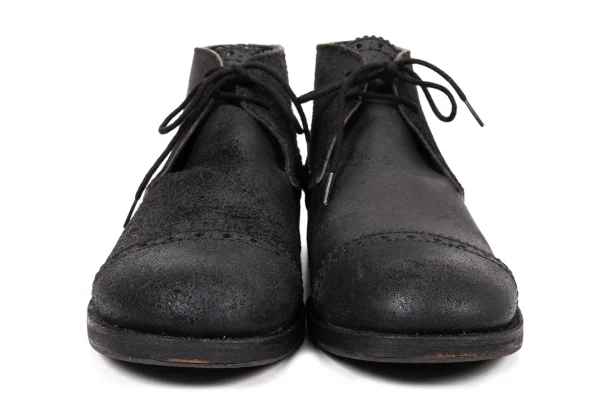 tricot COMME des GARCONS Leather Chukka Boots K-165272_004