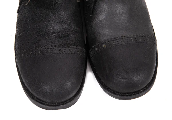 tricot COMME des GARCONS Leather Chukka Boots K-165272_005