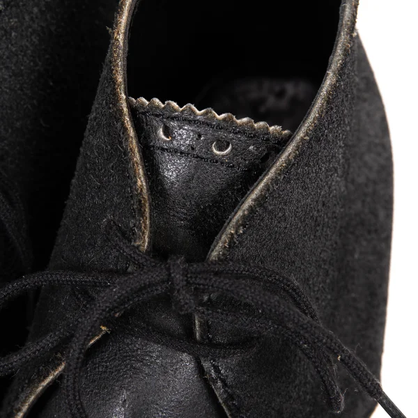 tricot COMME des GARCONS Leather Chukka Boots K-165272_008